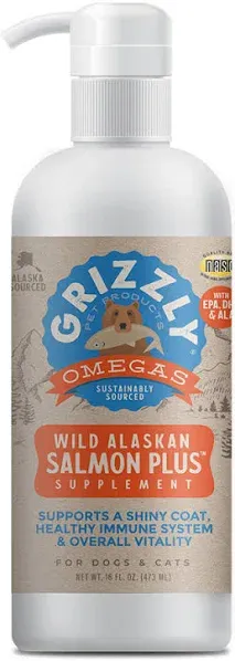 Grizzly Salmon Oil Cat 4oz