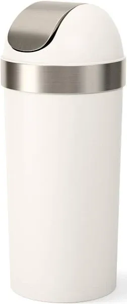 Umbra Venti 16-Gallon Swing Top Kitchen Trash Can – Large, 35-inch Tall Garbage