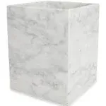 Kassatex Marmol Marble Waste Basket