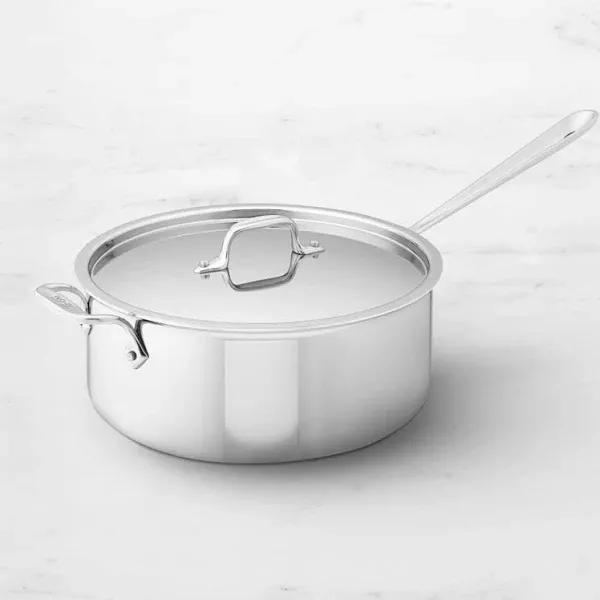 All-Clad 6-Quart Deep Sauté Pan with Lid