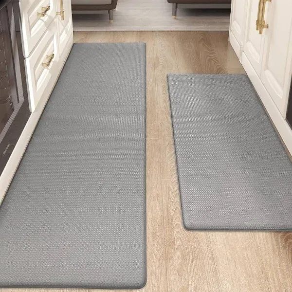 Kitchen Rugs, Kitchen Rug Set 2 Piece Kitchen Runner Rug Kitchen Floor Mat, Cush