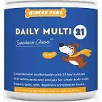 Wonder Paws Daily Multi 21 Superhero Chews for Dogs