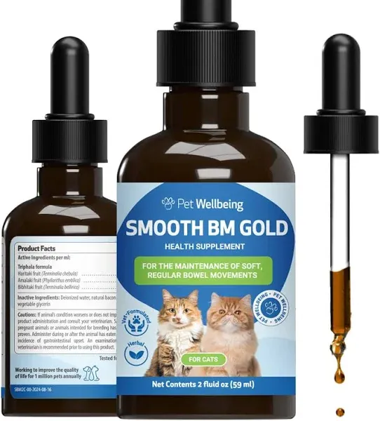 Smooth BM Gold - Supports Healthy Bowel Movements in Cats