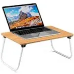 Ruxury Folding Lap Desk Laptop Stand Bed Desk Table Tray