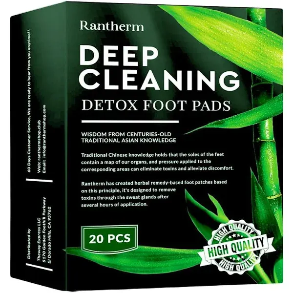 Foot Paches, Premium Deep Cleansing Foot Pads, Foot Paches, Ginger Foot Pads ...