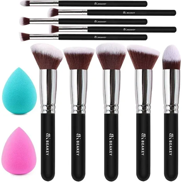 BEAKEY 12Pcs Makeup Brush Set