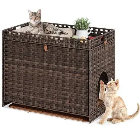 YITAHOME Cat Litter Box Enclosure