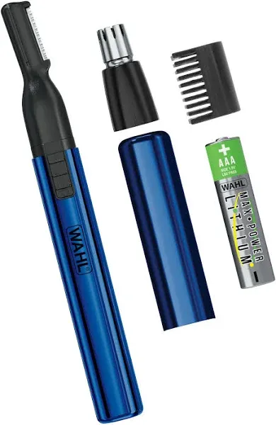 Wahl Lithium Pen Detail Trimmer with Interchangeable Heads for Nose