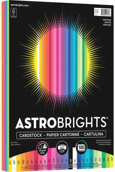 Astrobrights Color Cardstock