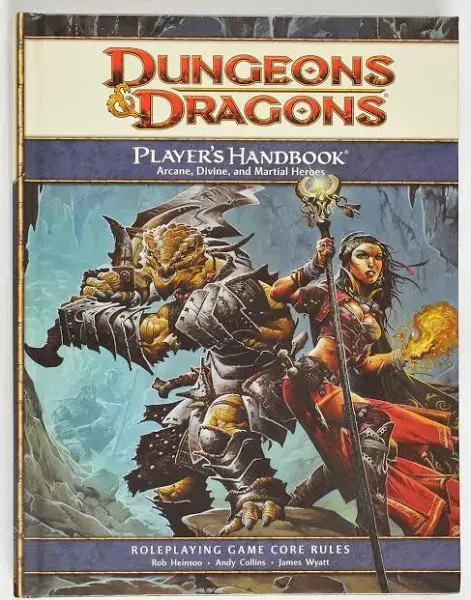 Dungeons & Dragons Player's Handbook: Arcane, Divine, and Martial Heroes : Roleplaying Game Core Rules