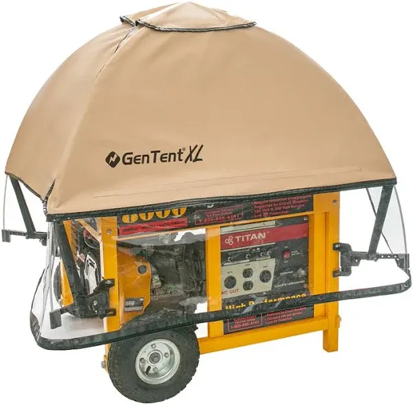 GenTent XL Generator Running Cover Universal Kit