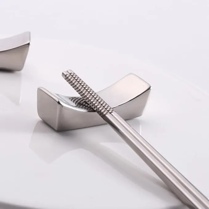 MyLifeUNIT Stainless Steel Chopsticks Rest Set of 4