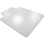 48"X60" Polycarbonate Chair Mat for Carpets Lipped Clear - Floortex