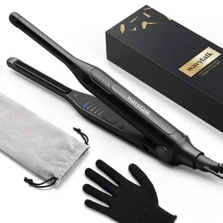 Wavytalk 3/10" Small Flat Iron Pencil Flat Iron for Short Hair