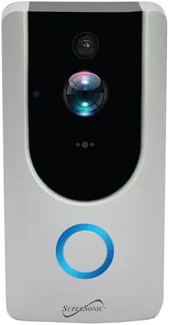 Supersonic SC-5000VD Smart WiFi Video Doorbell Camera