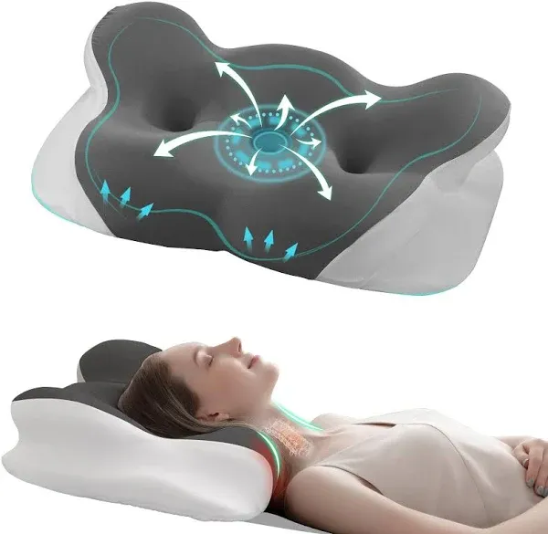 FUNCCUBE Cervical Neck Pillow