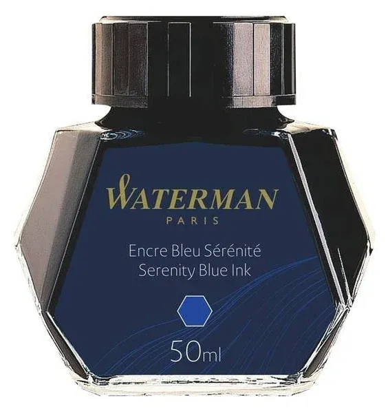 Waterman 50ml Fountain Pen Ink Bottle