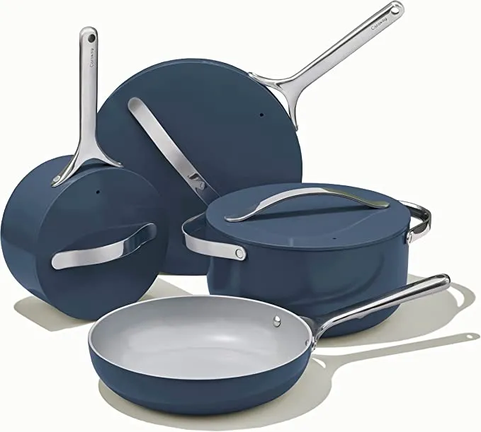 Caraway Home 9pc Non-Stick Ceramic Cookware Set Marigold