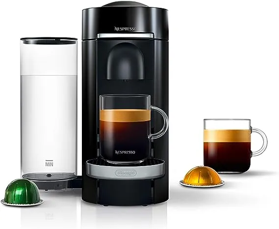 Nespresso VertuoPlus Coffee and Espresso Machine by De'Longhi