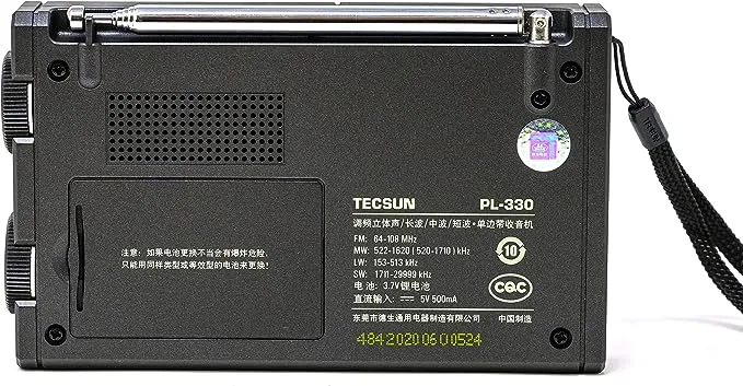 TECSUN PL-330 PLL DSP SSB Multi Band Radio  **ENGLISH VERSION / Firmware 3306**