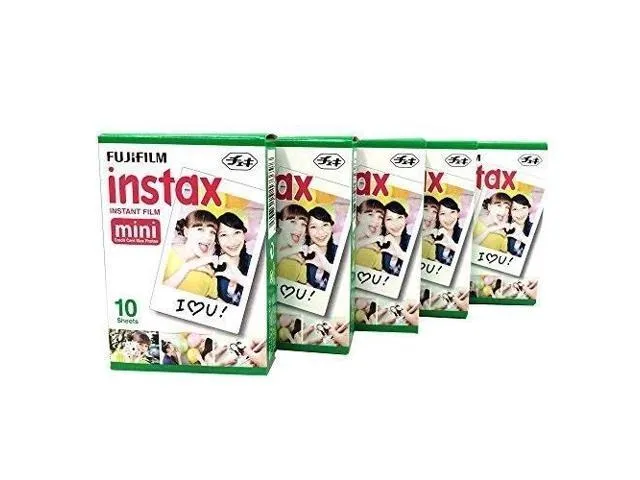 Fujifilm INSTAX Mini Instant Film 2 Pack = 20 Sheets (White) for Fujifilm Mini 8 & Mini 9 Cameras, Model:4332059078