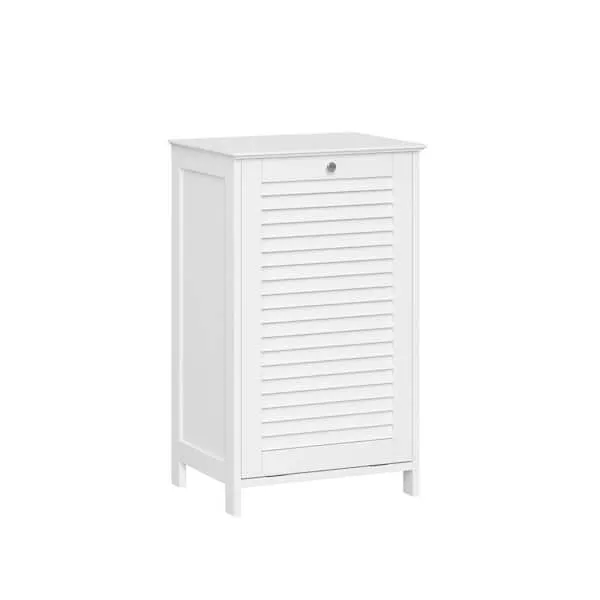 RiverRidge Ellsworth Tilt-Out Laundry Hamper White