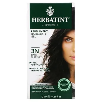 Herbatint Permanent Hair Color Gel - 3N (Dark Chestnut)