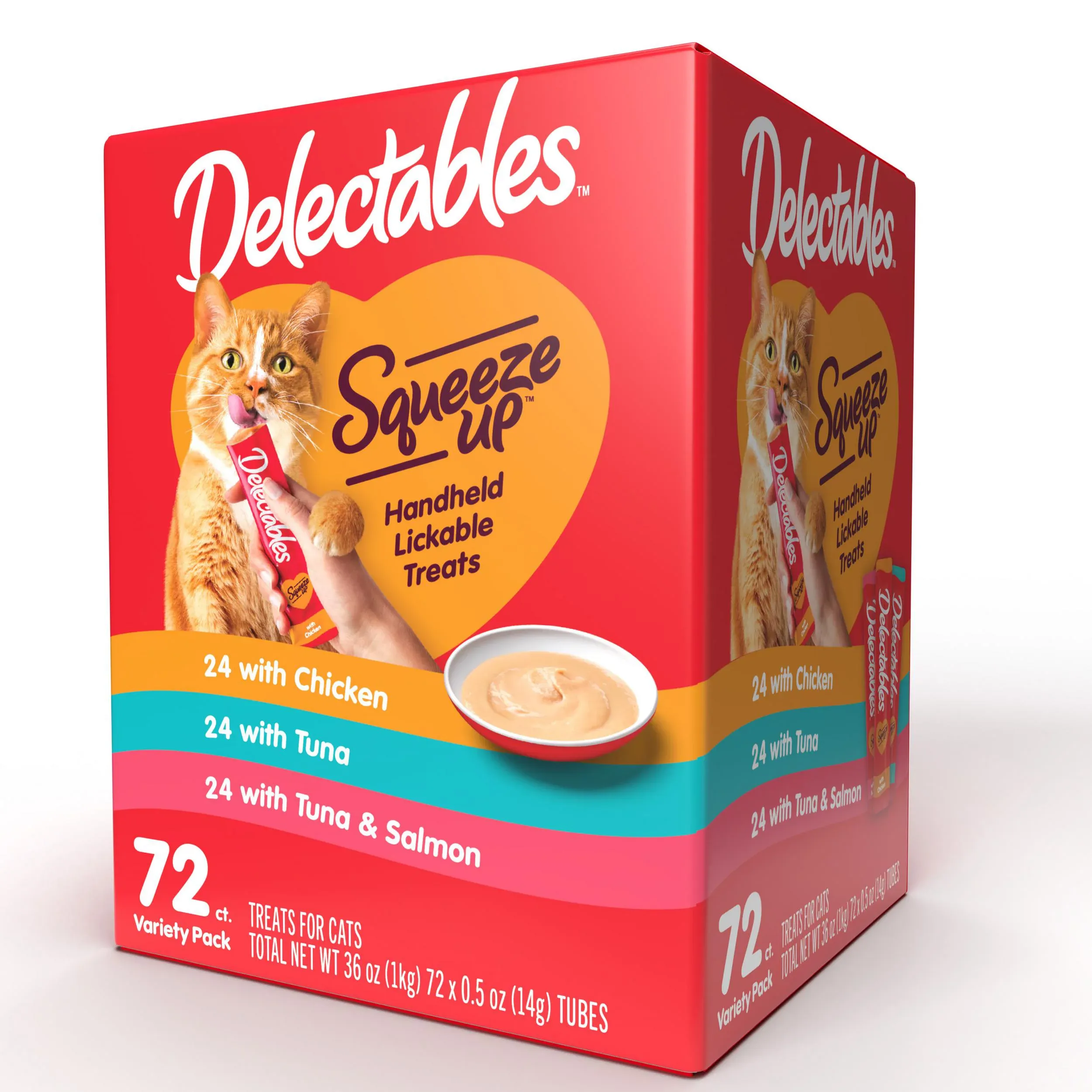 Delectables Squeeze Up Variety Pack Cat Treats