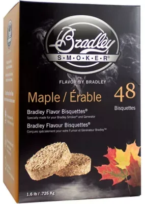 Bradley Smoker Bisquettes 24 Pack - Maple