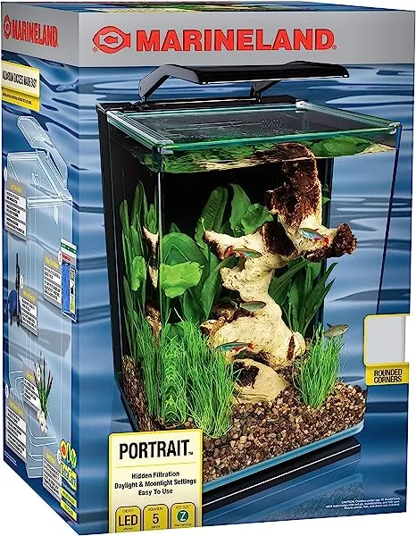 Marineland Portrait Blade Light Aquarium Kit, 5-gal