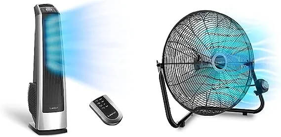 Lasko 35 inch 3-Speed Oscillating High-Velocity Fan