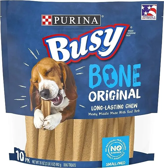 Purina Busy Small/Medium Dog Bones, Original, 35 oz. Pouch