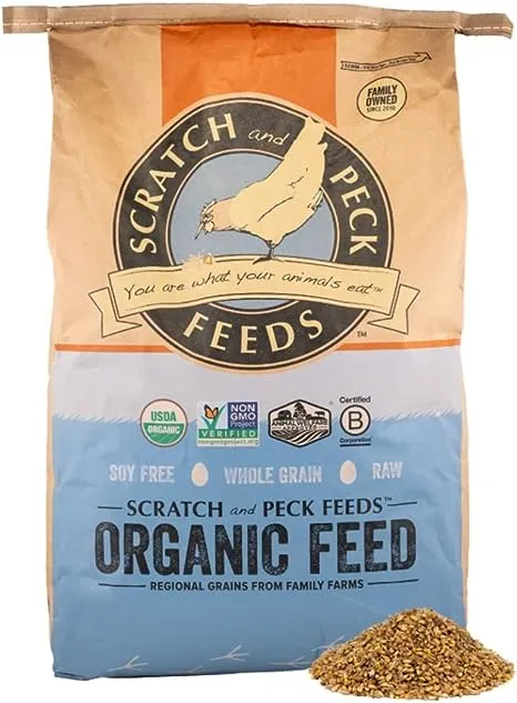 Scratch & Peck Naturally Free Organic Layer 16% 40 lbs.