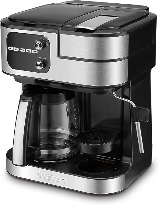 Cuisinart Coffee Center Barista Bar 4-in-1 Coffee Maker - White