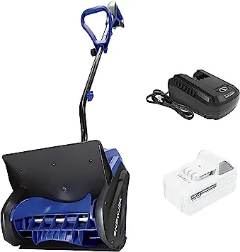 Snow Joe 24-Volt Cordless Snow Shovel Kit, 13-Inch, 5.0-Ah Battery & Charger