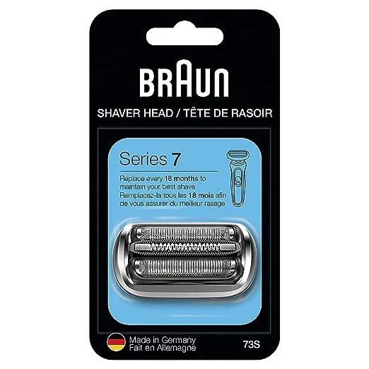 Braun - Series 7 73s Electric Shaver Head for Series 7 shavers - Silver