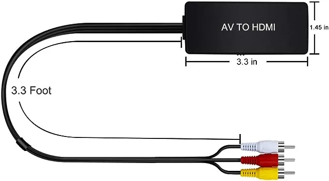 HDMI to AV Converter