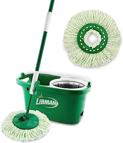 Libman - 1283 - Tornado 14 in. W Spin Mop with Bucket