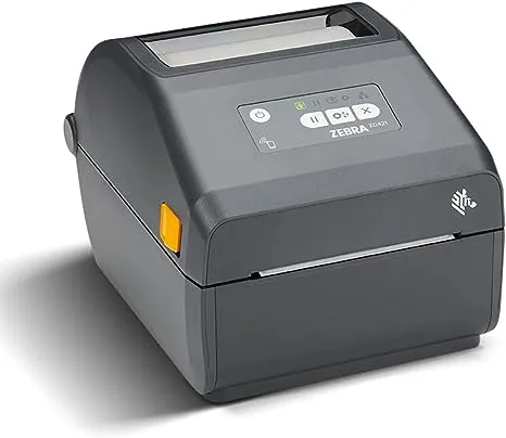 ZEBRA ZD421 Direct Thermal Desktop Printer 203 dpi Print Width 4-inch Features Wired USB and 802.11ac Connectivity ZD4A042-D01W01EZ, No Thermal Ribbon Required