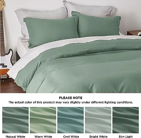 Bedsure Duvet Cover Size Soft Double Brushed Duvet Cover Kids with Zipper Closure