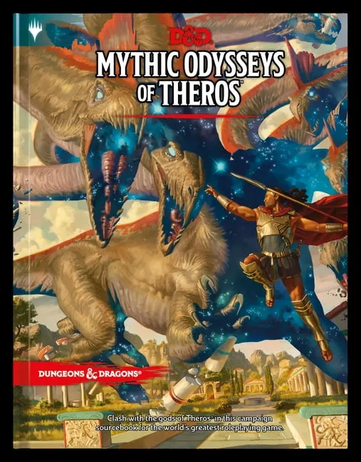 D&D RPG: Mythic Odysseys of Theros Hard Alternate Cover