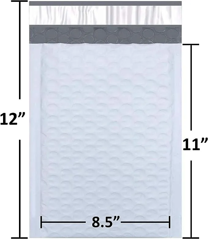 Sales4Less #2 Poly Bubble Mailers 8.5x12 Inches Padded Envelope Mailer Waterproof Pack of 100