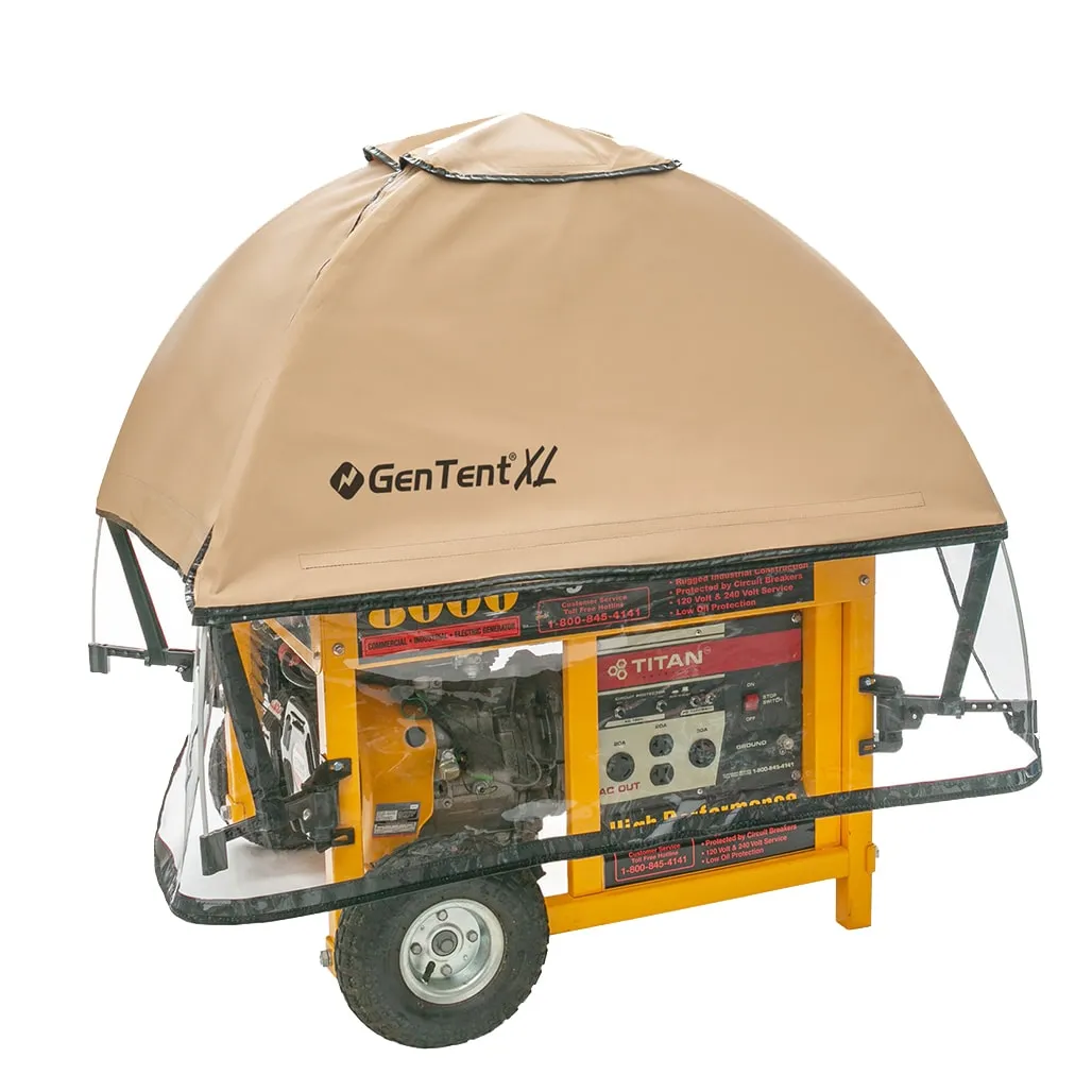 GenTent XL Generator Running Cover Universal Kit