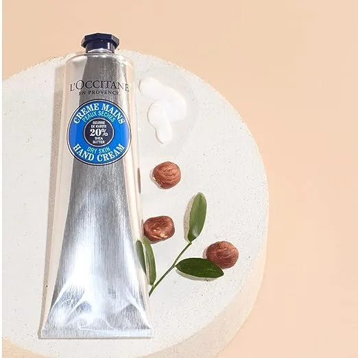 L’Occitane Shea Butter Hand Cream: Nourishes Very Dry Hands, Protects Skin, With 20% Organic Shea Butter, Vegan, 1 Sold Every 3 Seconds*