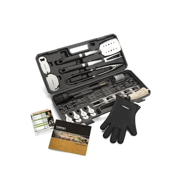 Cuisinart CGS-8036 Backyard BBQ Tool Set, 36-Piece