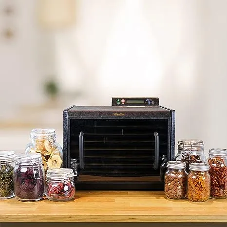 Excalibur 9-Tray Food Dehydrator with Digital 48-HR Timer and Adjustable Thermostat, in Black (3948CDB)