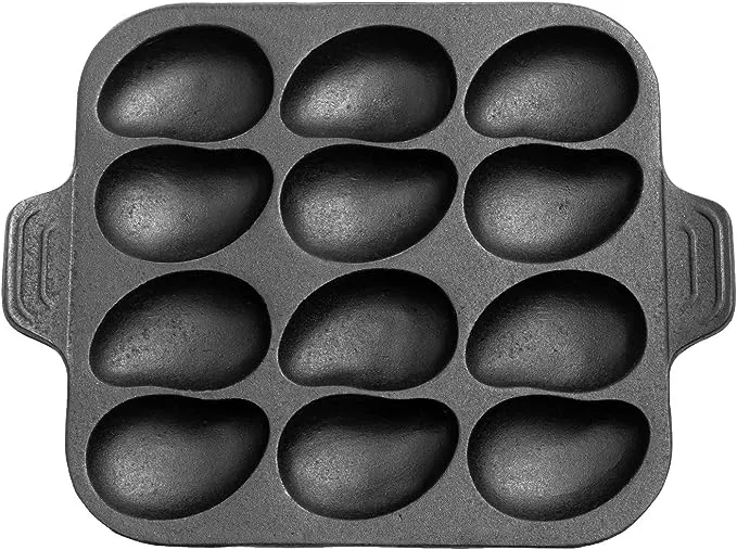 BBQGuys Signature Cast Iron Oyster Pan - BBQ-OY