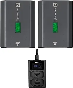 Sony NPFZ100 Z-Series Rechargeable Battery Pack with Charger (FOR a9/a7Riii)