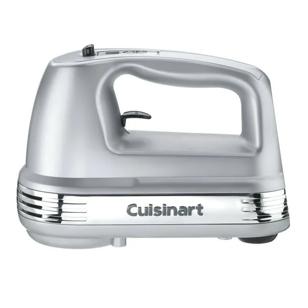 Batteur à main Cuisinart HM-90S Power Advantage Plus à 9 vitesses avec étui de rangement, blanc