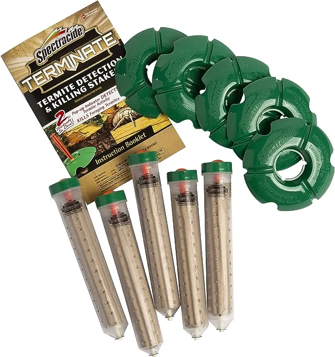 Spectracide Terminate Termite Detection and Killing Stakes, Refill, 5 Count